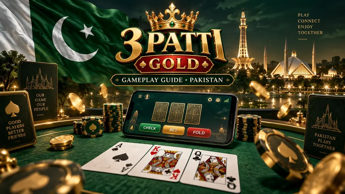 3 Patti Gold gameplay guide for Pakistani users